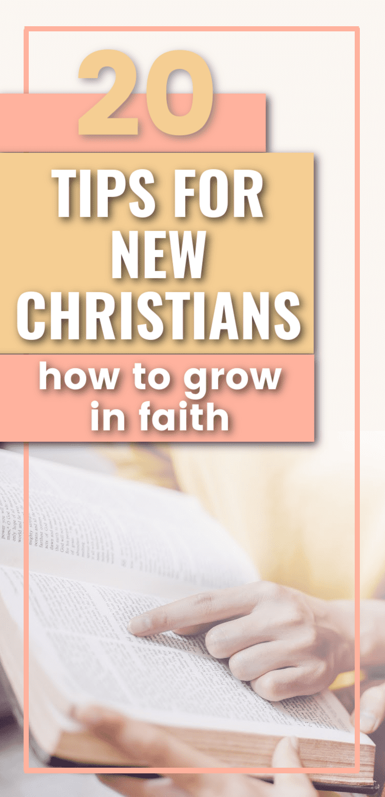 Text- 20 Tips for New Christians 