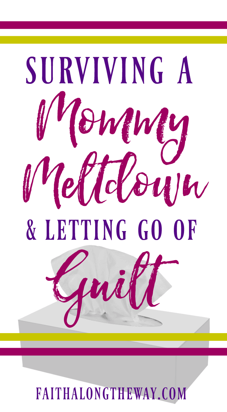 Has it been a tough parenting day or are you struggling in this season of motherhood? Even if a mommy meltdown has reared its ugly head, you don't have to drown in guilt. Here's how you can enjoy your kids and family once again!
