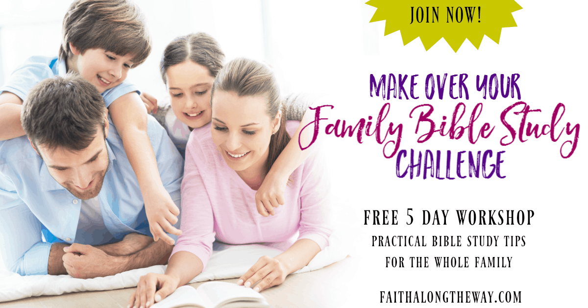 Learn to easy and simple changes to your personal and family Bible study to help you all grow in faith!