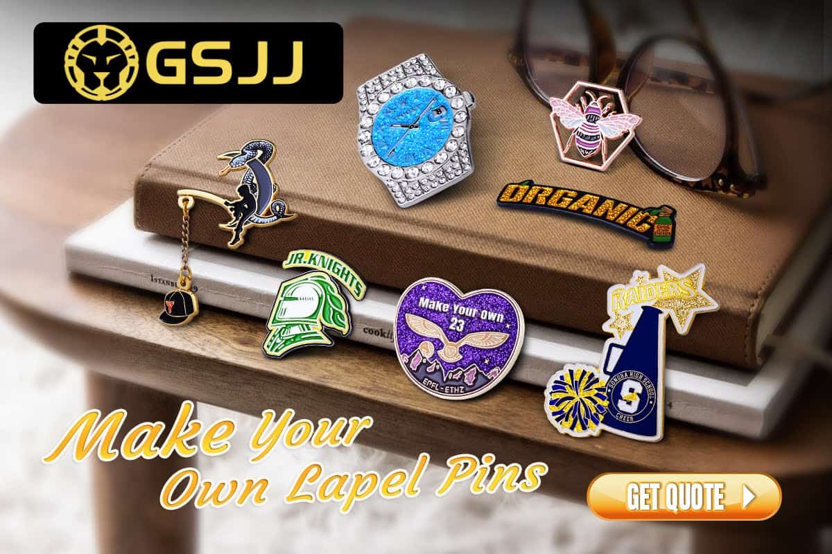 Custom pin design options to help you stick to your goals