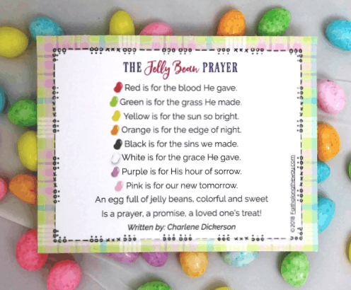How to Use the Jelly Bean Prayer to Teach Kids About Easter