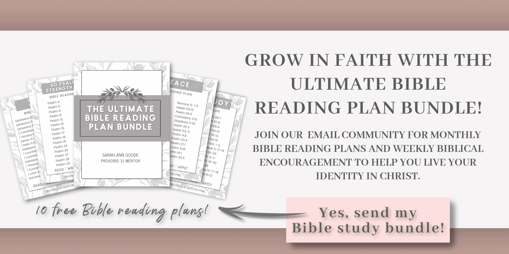 bible reading plan subscriber main box picture of the Ultimate Bible Reading Plan optin form