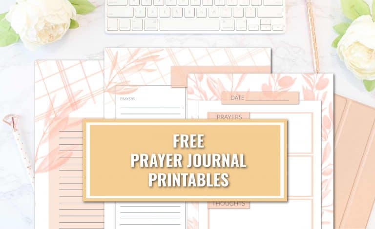 6 Prayer Journal Ideas To Try ASAP: Free Prayer Journal