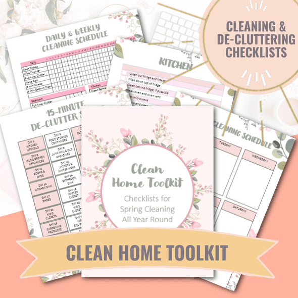 Picture of Clean Home Toolkit and Planenr