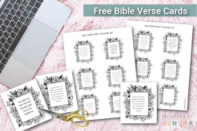 Powerful Bible Verses on Following God Through the Unknown