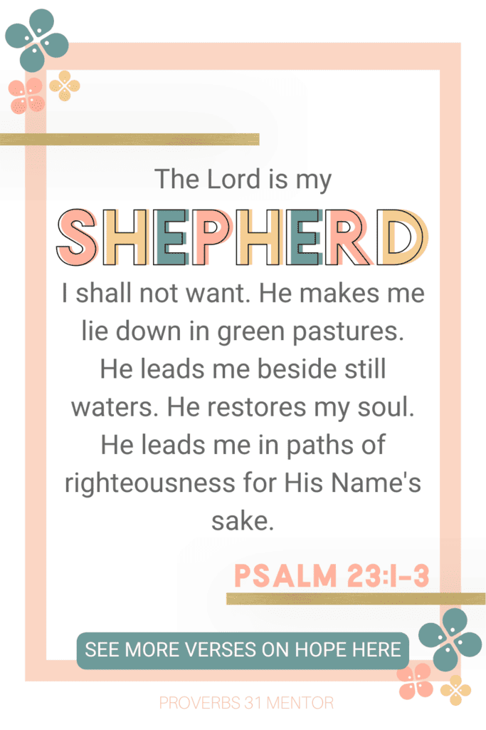 Bible Verses on Hope: Psalm 22 