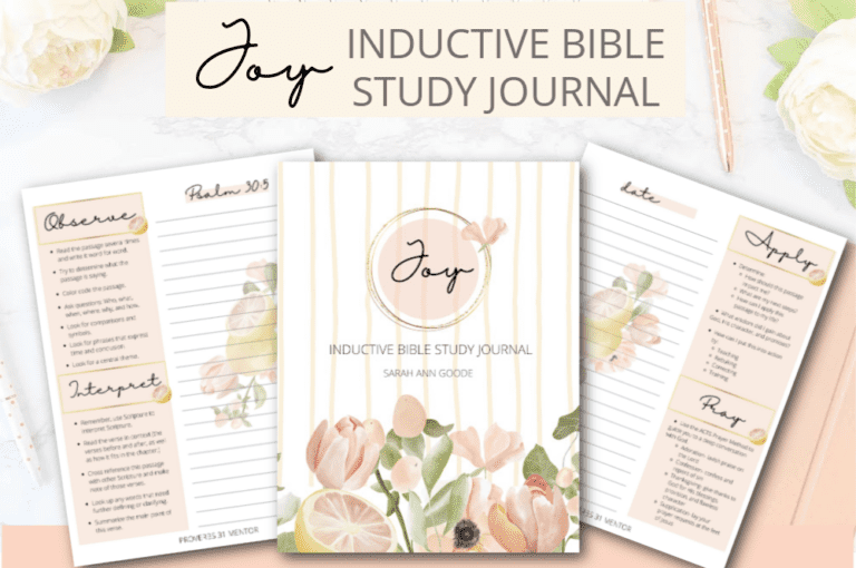 How to Do an Inductive Bible Study to Understand the Bible