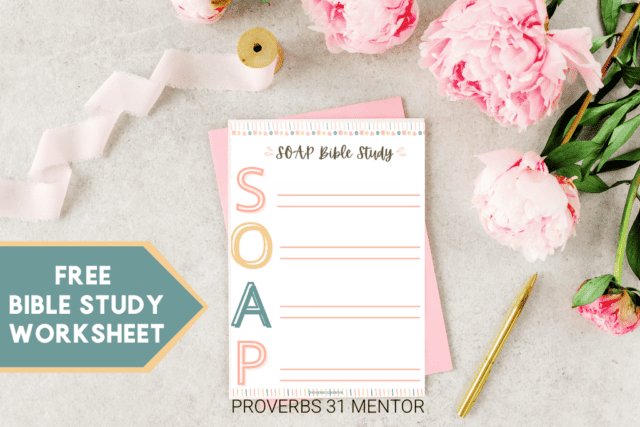 Free Bible Study Worksheets and Printables for Women