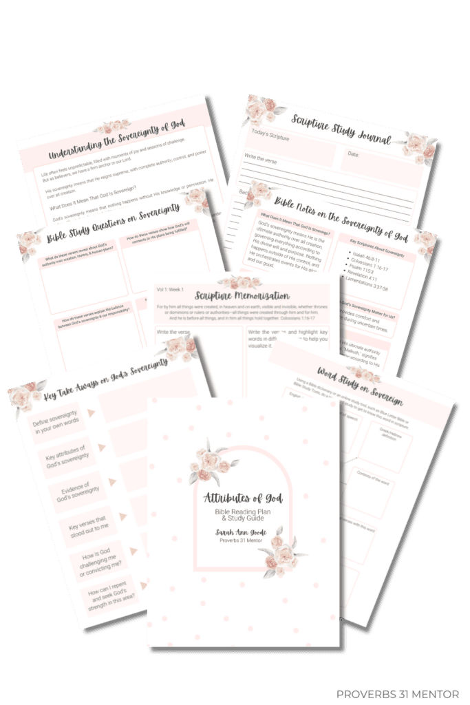 Attributes of God Bible Study Guide Special Offer