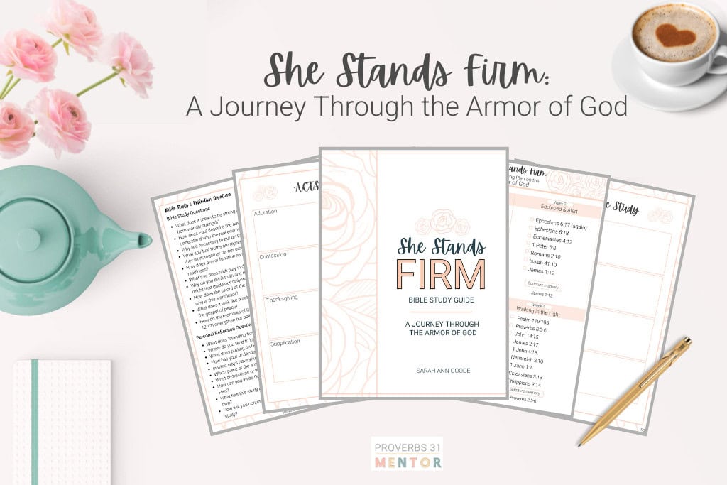 She Stands Firm horizontal mockup