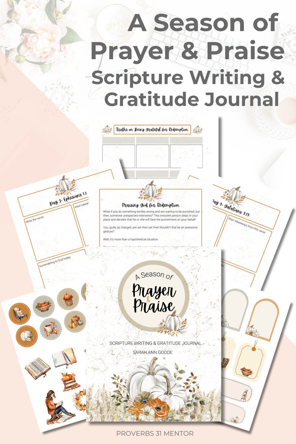 Gratitude in Every Season: Gratitude Journal Bundle PRINTED - Image 9