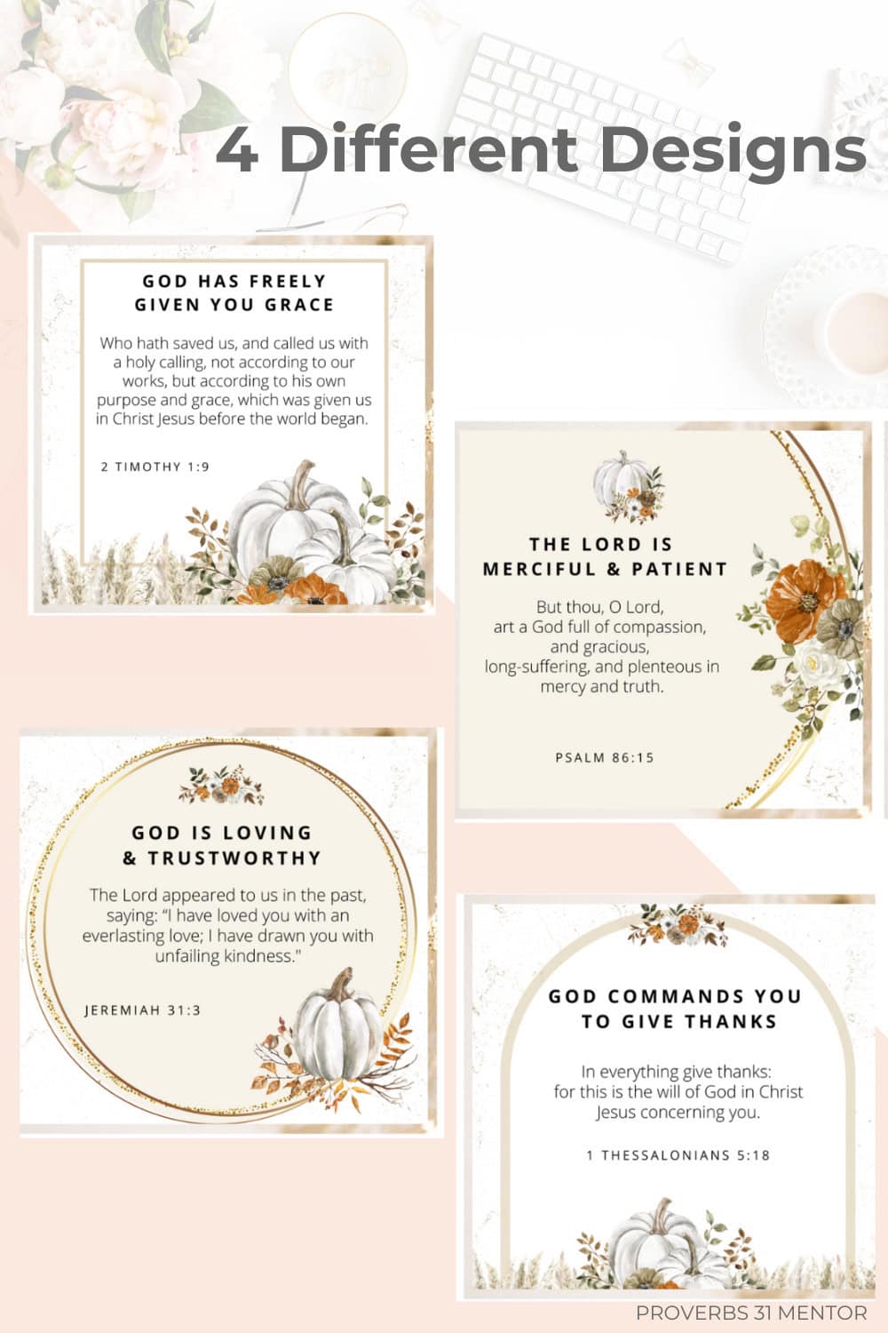 christian gratitude mockup