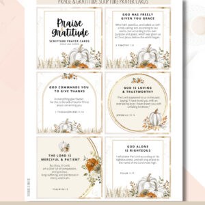 Gratitude scripture prayer cards mockup 1