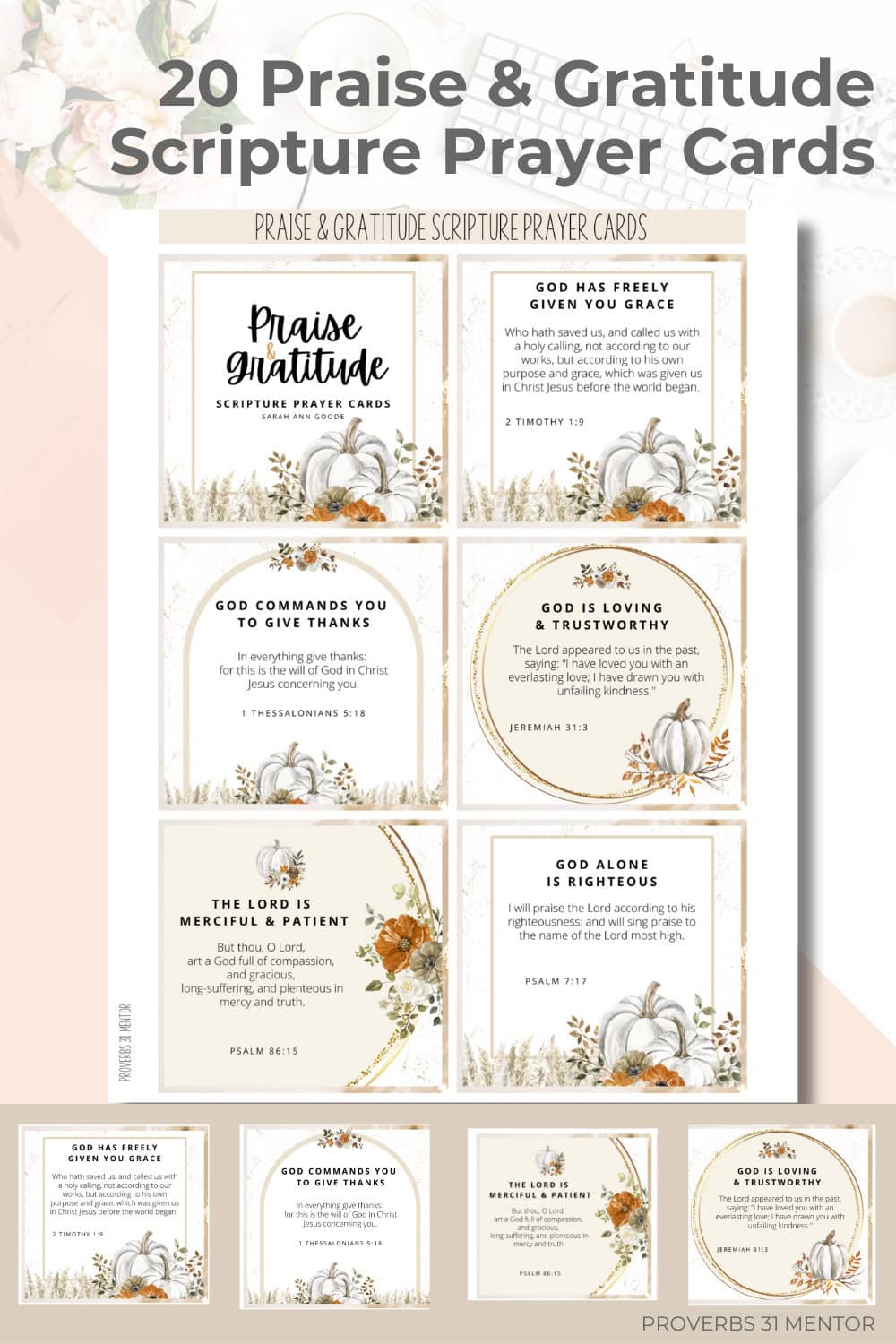 Gratitude scripture prayer cards mockup 1